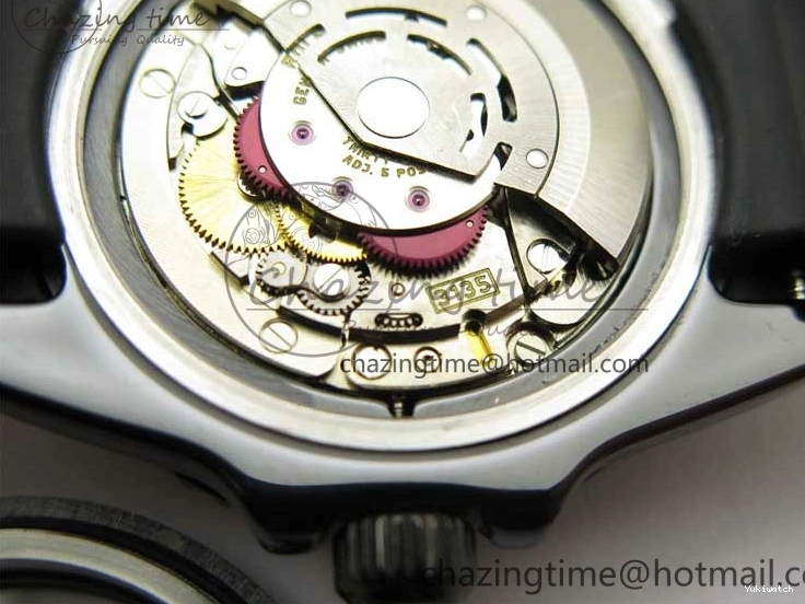 Edition SA3135 Black Black Green Strap Rubber Submariner Best 5GF Ceramic Dial on 40mm 0425